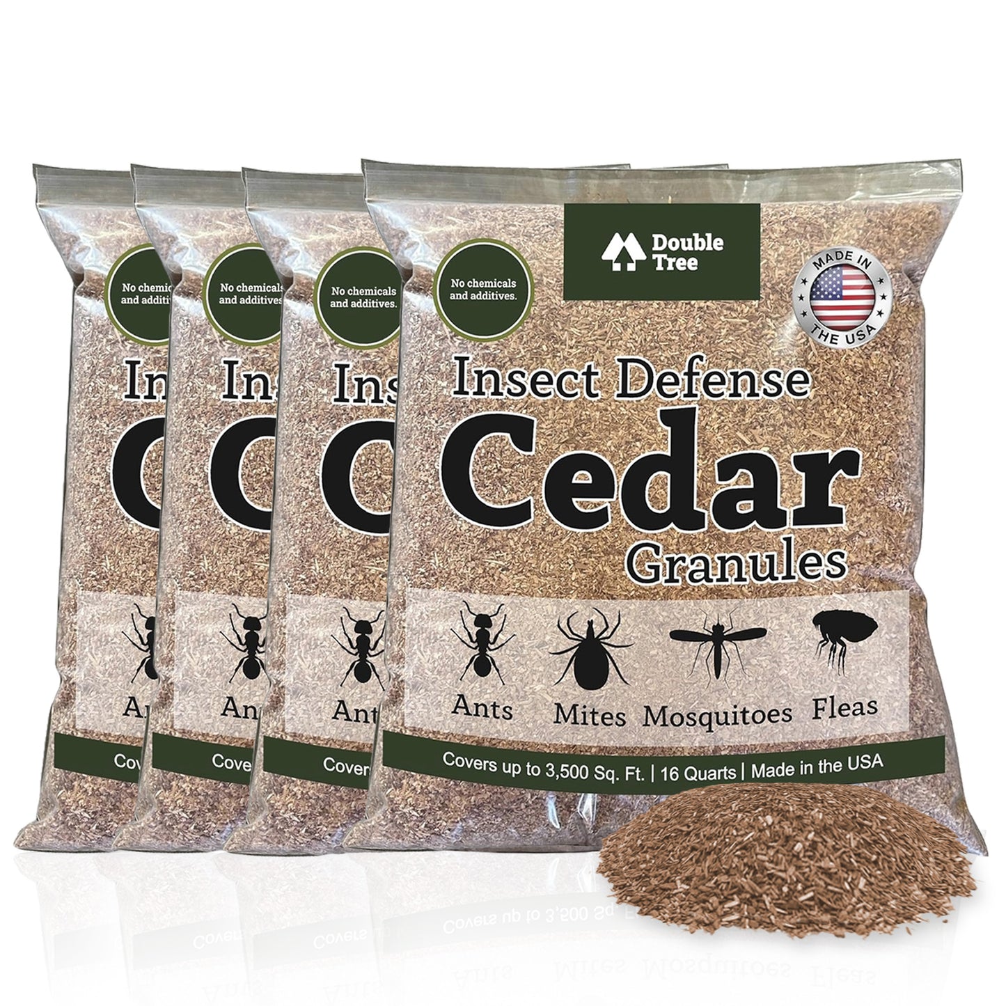 Insect Defense Cedar Granules - All-Natural, Pet and Family Safe!