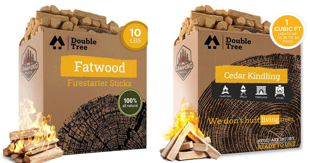 The Firestarter Face-Off: Fatwood vs. Cedar Kindling
