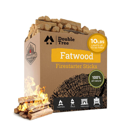 Fatwood Fire Starter Sticks - 100% Natural