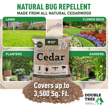 Insect Defense Cedar Granules - All-Natural, Pet and Family Safe!