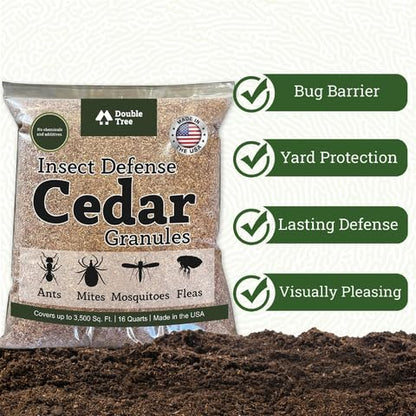 Insect Defense Cedar Granules - All-Natural, Pet and Family Safe!