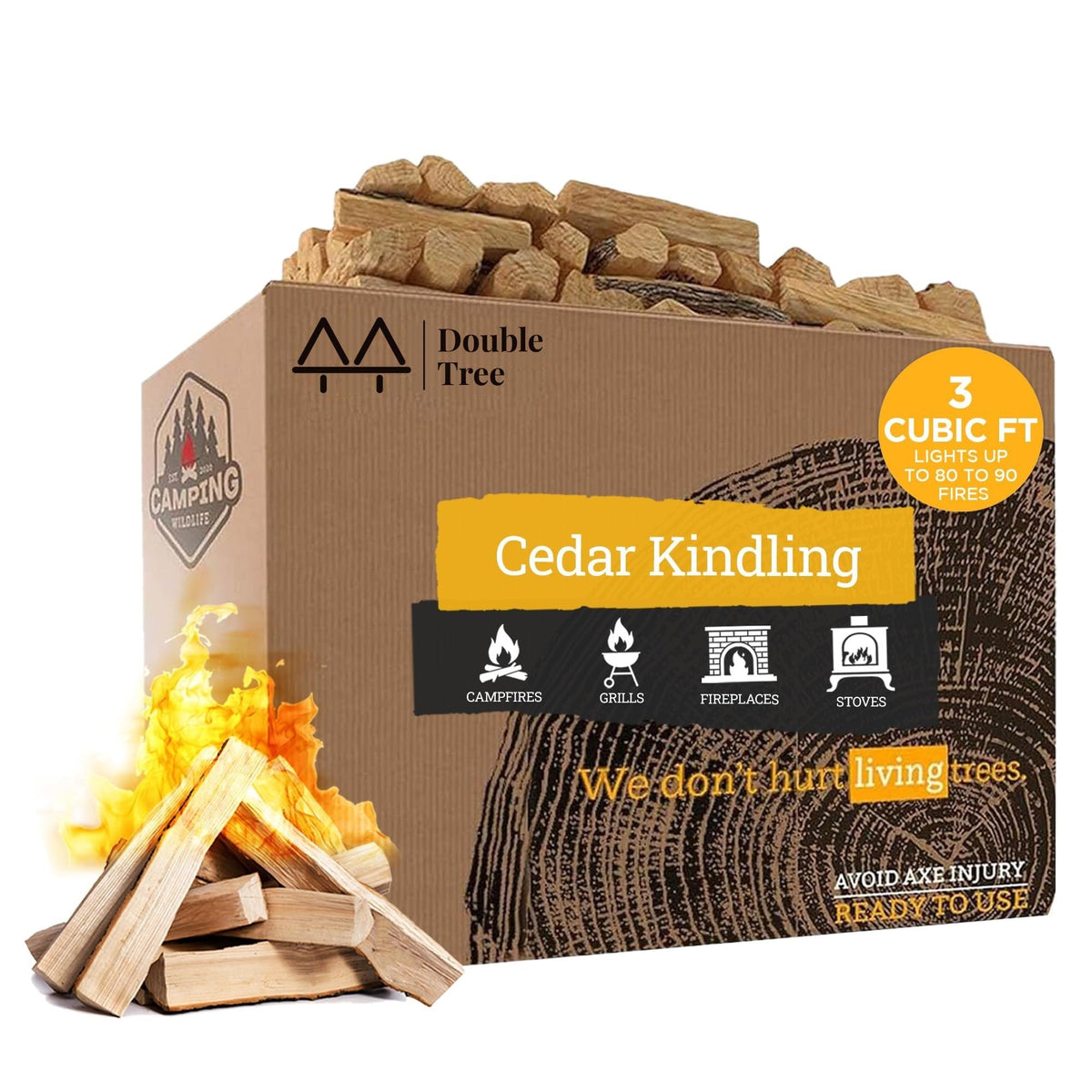 Incense Cedar Kindling Fire Starters
