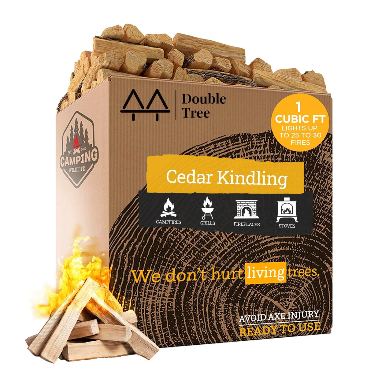 Incense Cedar Kindling Fire Starters