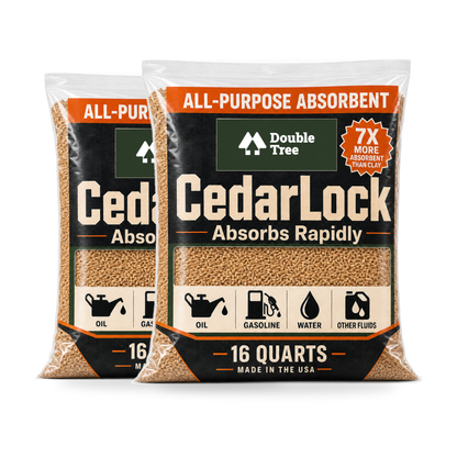 Double Tree CedarLock Oil Absorbent 32qt