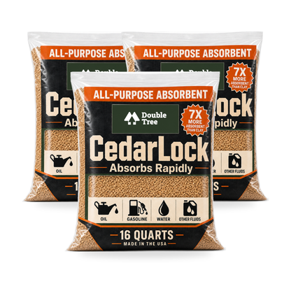 Double Tree CedarLock Oil Absorbent 48qt