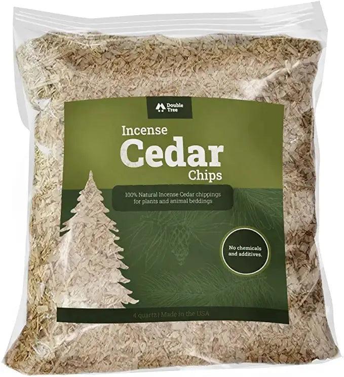 Cedar chips bag