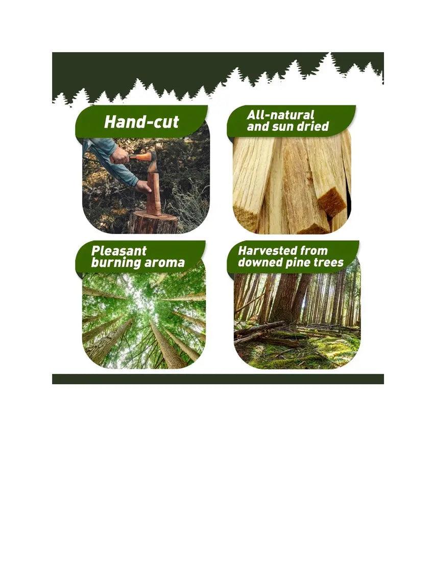 Fatwood works in any weather