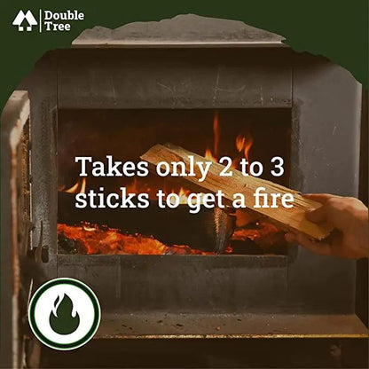 Fatwood and Cedar Kindling Bundle - 100% Natural - Double Tree Forest Products