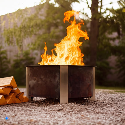 Double Tree - Kiln Dried Premium Incense Cedar Firewood (16inch Logs) (Includes Firestarter) For Fireplace,Campfire,Wood Stove, Fire Pit, Split Wood for Solo Stove or Breeo)