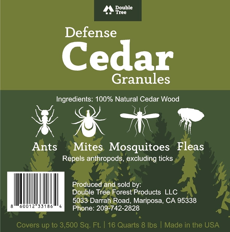 Insect Defense Cedar Granules - All-Natural, Pet and Family Safe!