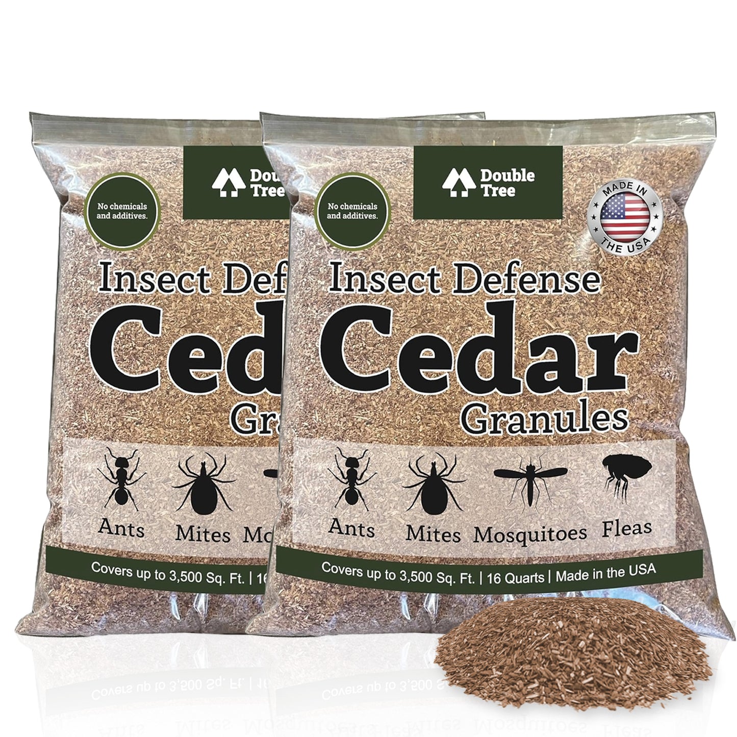 Insect Defense Cedar Granules - All-Natural, Pet and Family Safe!