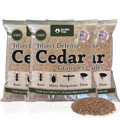 Insect Defense Cedar Granules - All-Natural, Pet and Family Safe!
