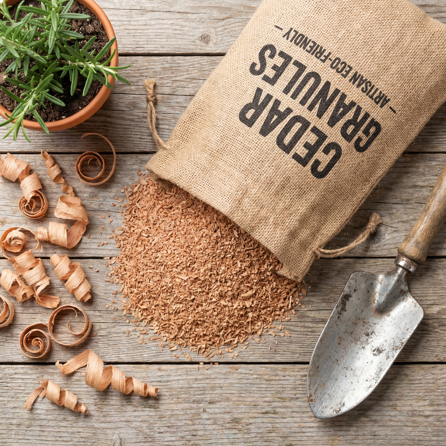 Incense Cedar Granules – Natural Insect Defense
